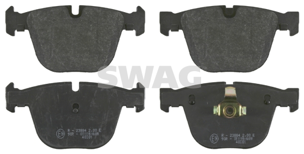 set placute frana,frana disc 20 91 6467 SWAG